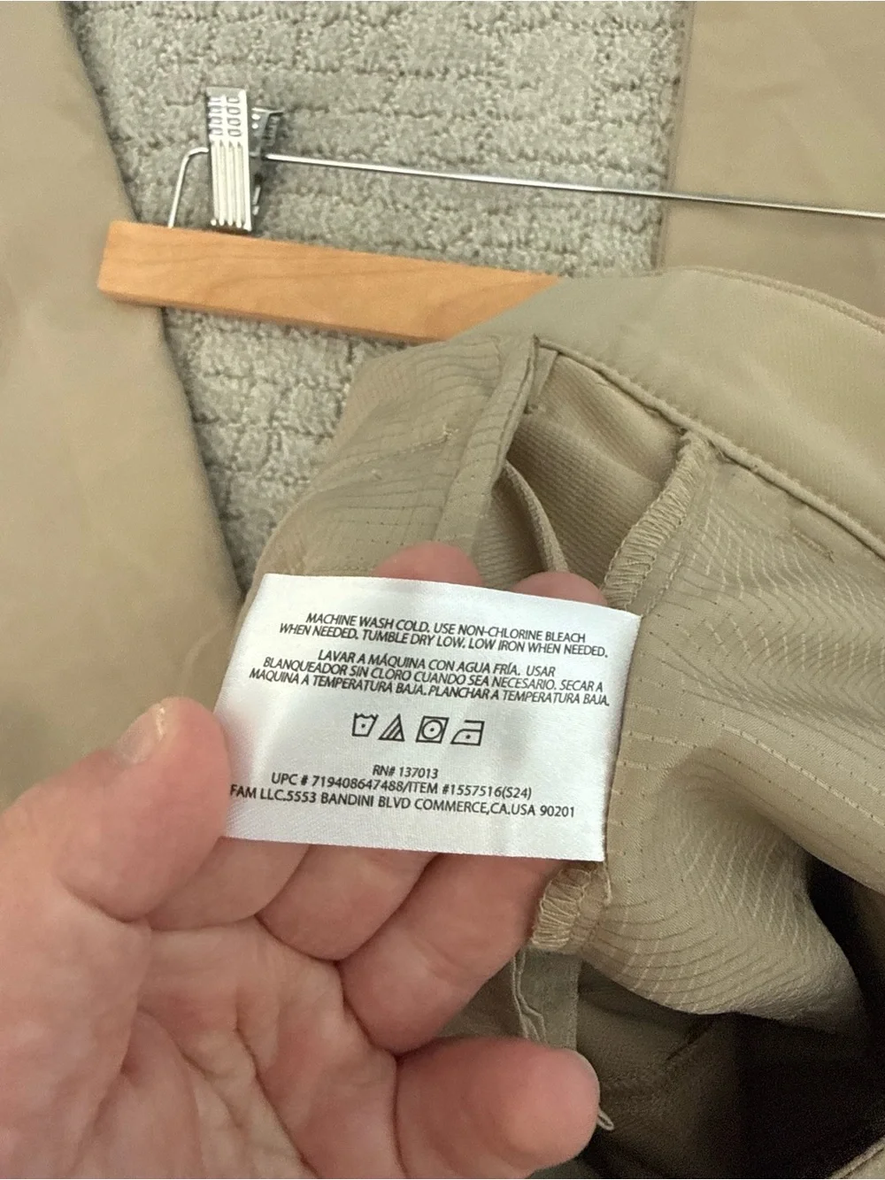 Banana Republic Mens Performance Chino Pants Beige Tan 32x30